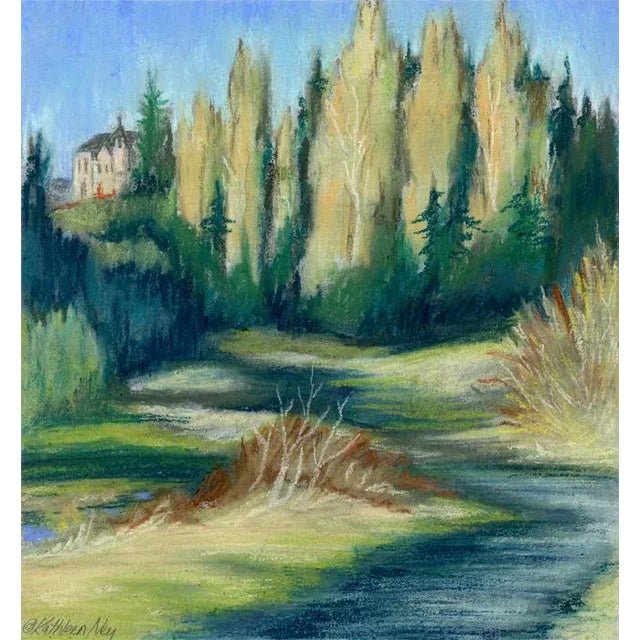 Framed original, affordable art! This would be for a gallery wall in a framed grouping or could be a wonderful outdoor...