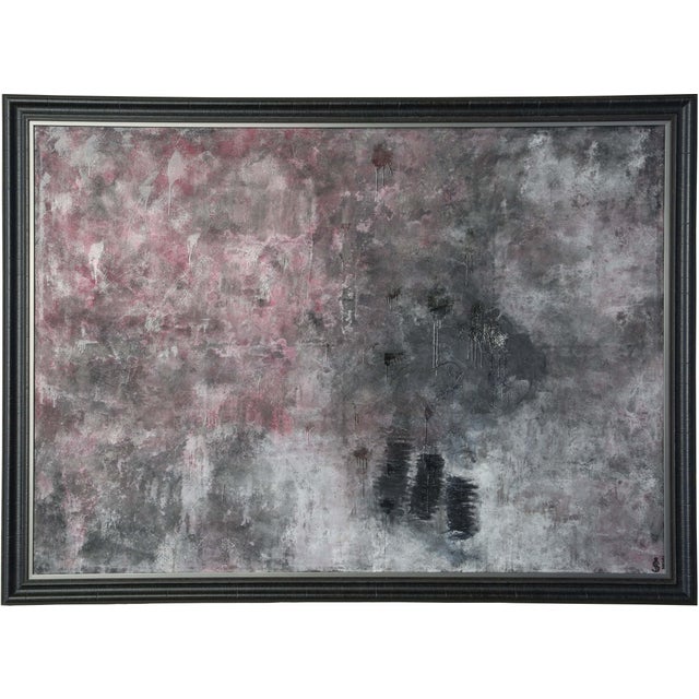 Abstract "The Drive" Original Painting by Ish the Artist For Sale - Image 3 of 3