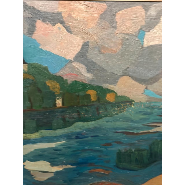 Sven Westman, Filipstad, 1960s, Oil on Panel, Framed For Sale - Image 10 of 18
