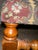 Antique 19th Century Bobbin Leg Upholstered Wood Footstool For Sale - Image 12 of 12