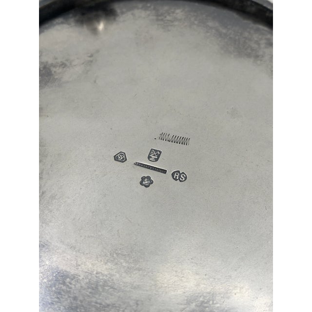 Silver Art Nouveau Table Attachment in 800 Silver from Schwarz & Steiner, 1890s For Sale - Image 8 of 12