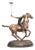 Unknown, Polo Player Horse Jockey Statue, Bronze For Sale