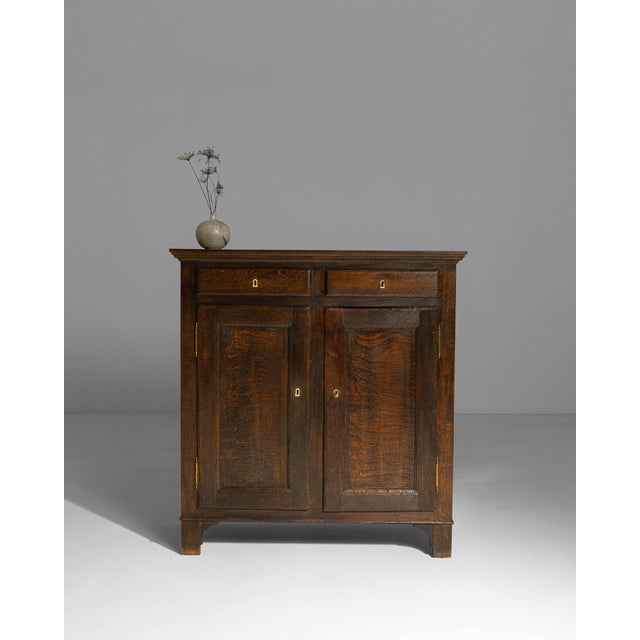 1880s French Provence Oak Buffet In Original Patina For Sale In Greensboro - Image 6 of 18