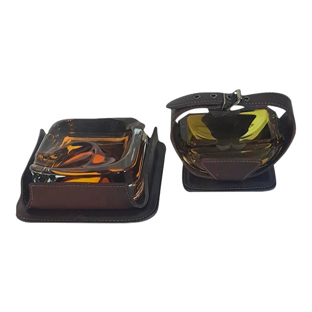 Pipe Smoker Trays, 1960s, Set of 2 For Sale