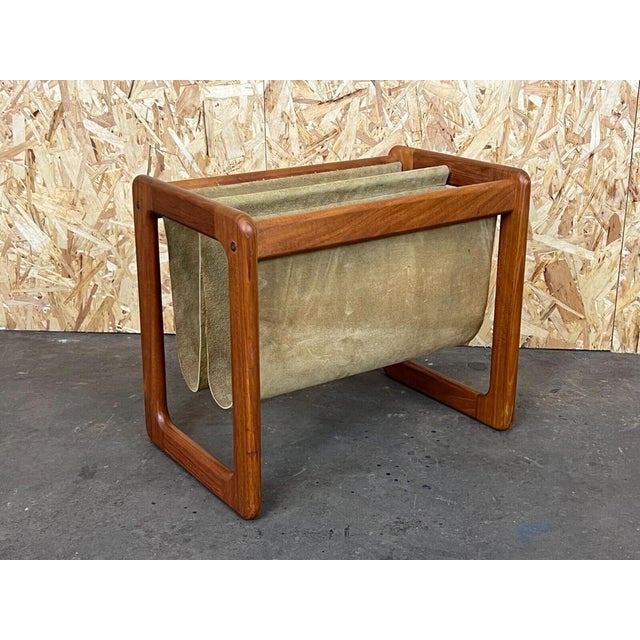 Teak Newspaper Stand by Aksel Kjersgaard, 1970s For Sale - Image 13 of 15