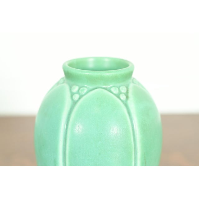Rookwood Pottery Arts & Crafts Glazed Ceramic Art Pottery Vase, 1936 For Sale In South Bend - Image 6 of 10