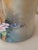 Early 20th Century Antique Limoges B & Co Hand Painted Vase of Flowers & Taningers For Sale - Image 5 of 13