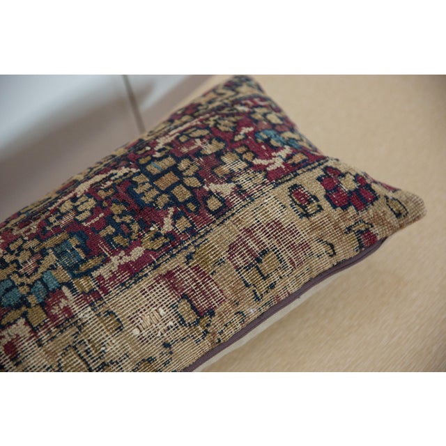 Vintage Rug Fragment Pillow For Sale In New York - Image 6 of 8