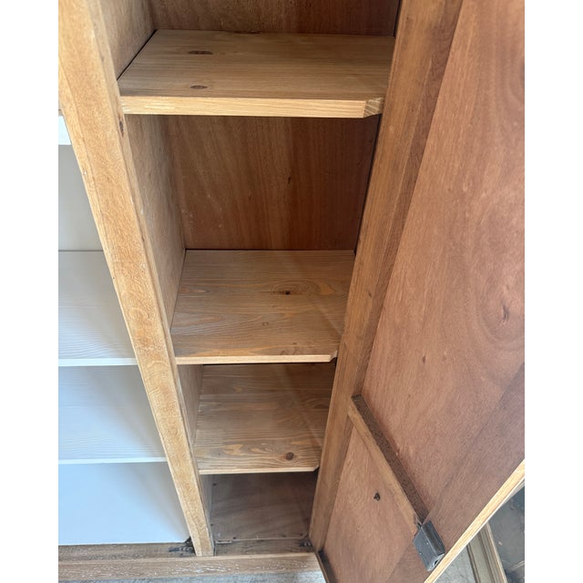 Art Deco Oak Bookcase, 1940s For Sale - Image 11 of 16