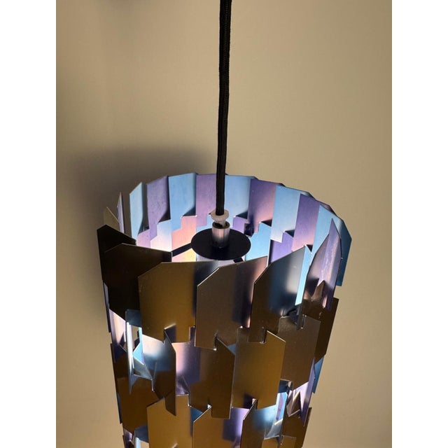 Vintage Facet Pop Lamp by Louis Weisdorf for Lyfa, 1970s For Sale - Image 6 of 11
