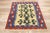 Textile Vintage Persian Shiraz Kilim Rug - 03'01 X 03'10 For Sale - Image 7 of 9