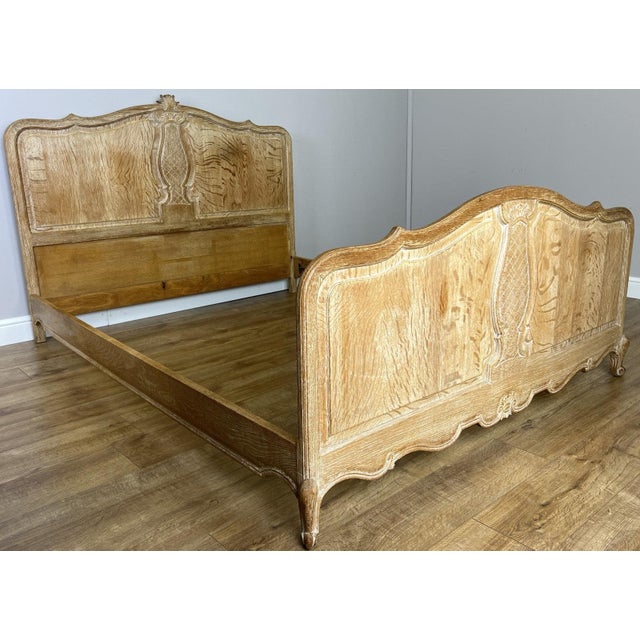 Bring timeless French elegance to your bedroom with this Vintage French Louis King Size Bed Frame , beautifully crafted...
