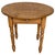 Coffee 19th Spanish Country Pine Side Oval Side Table For Sale - Image 8 of 8