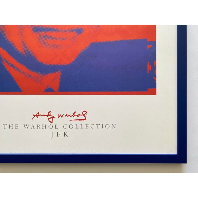 Andy Warhol Foundation Vintage Offset Lithograph Print Framed JFK Pop Art Poster " Flash-November 22, 1963 From the Flash Portfolio " 1968 For Sale - Image 18 of 18