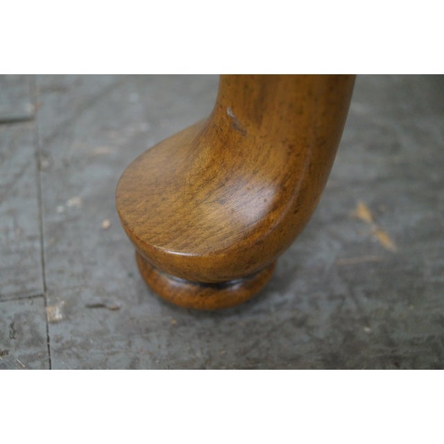 Ethan Allen Solid Maple Stools A Pair Chairish