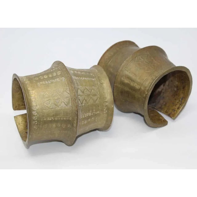 Bronze Konga Anklet Leg Band - A Pair For Sale - Image 10 of 11