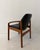 Mid-Century Modern German Teak Chair in Black Leather, 1960s For Sale - Image 9 of 13