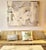 Abstract expressionistic 48 x 60 inch oil painting by Lynn Christian title: Klimtaos