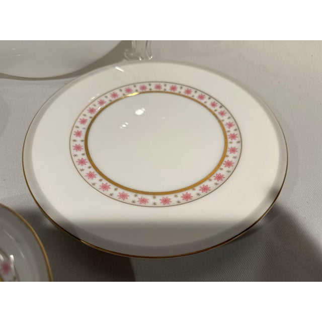 Mid-Century Modern 1960s Mid-Century Pink Atomic Star Place Setting- 6 Pieces For Sale - Image 3 of 4