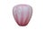 Modern 1992 Fenton Rosalene Pink Twining Floral Satin Glass Melon Vase Urn 7" For Sale - Image 3 of 13