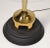 1970s Laurel Lamp Company Round Glass Side Table Floor Lamp Shade American, Unsigned For Sale - Image 10 of 12