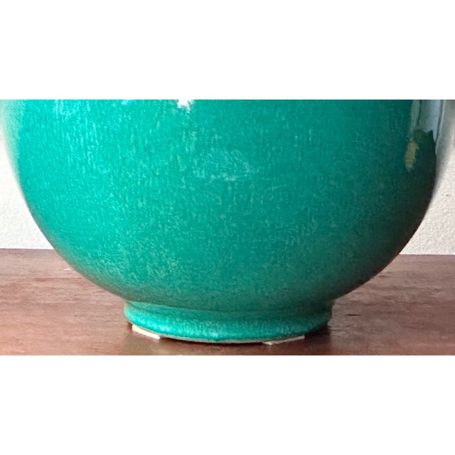 Teal Giacomo Onestini, Lamp, Ernestine, Italy, 70s For Sale - Image 8 of 10