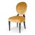 Wood Gold Acropolis Fabric Sophia Chair on Black Legs from VGnewtrend For Sale - Image 7 of 7