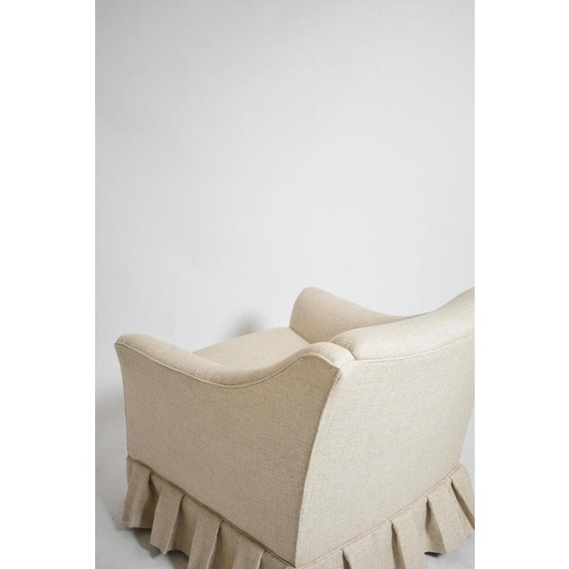 1960s Vintage Italian Beige Armchairs, 1960s, Set of 2 For Sale - Image 5 of 6
