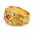 Keith Davis Ruby Ring, Size 7.5 For Sale - Image 4 of 4