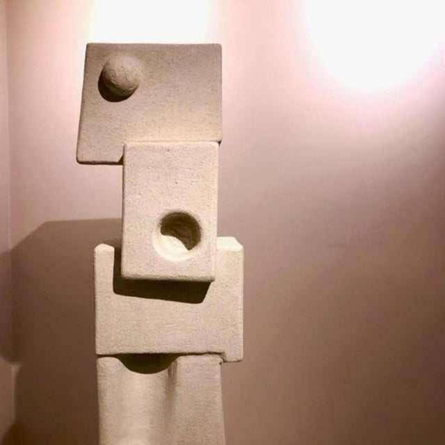 Not Yet Made - Made To Order Oxidized Bronze and Steel Metallized Lamp by Frederic Texier For Sale - Image 5 of 9