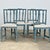 Swedish set of four dining/side chairs from circa 1790, in classic Gustavian taste for elegant proportions and timeless...