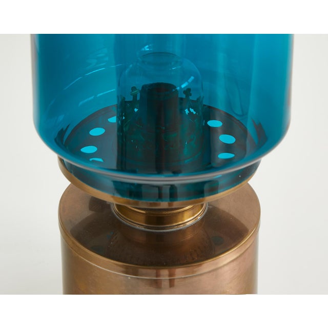 Modernist l47 oil lamp by hans agne jakobsson for markaryd ab, sweden, 1960s, in very good conditions. designed 1960 to...