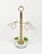 1960s Mid-Century Flower Umbrella Stand in Glass and Brass in the style of Cristal Arte, Italy, 1960s For Sale - Image 5 of 16