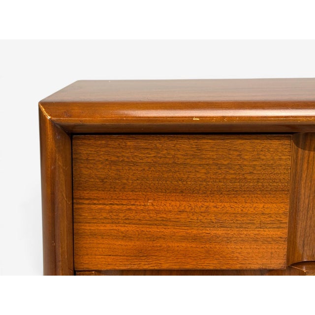 Brown Edmond J. Spence, Sculptural Dresser, Walnut, Sweden, 1950s For Sale - Image 8 of 13