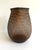 A Japanese bamboo flower basket (ikebana) hand-woven by Fujitsuka Shosei (1949-) in 2008 and originally purchased from Tai...