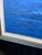 Large Mid-Century Style Mediterranean Coastal Village Framed Oil Painting - Signed "Linda" For Sale - Image 9 of 9