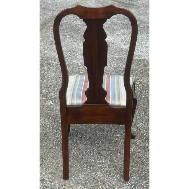 Pennsylvania House Vintage Pennsylvania House Queen Anne Dining Chairs - A Pair For Sale - Image 4 of 10