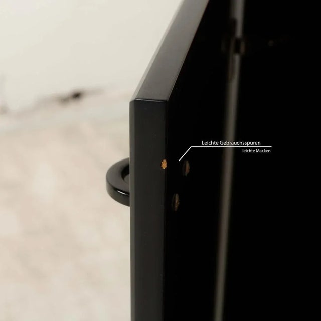 Wood Black and Brown Wooden Highboard from Interlübke For Sale - Image 7 of 12