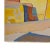 Realism Mid 20th Century "Yellow Town" Abstract Architectural Scene Oil Painting by Ernest Yarrow-Jones For Sale - Image 3 of 9