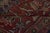 19th Century Persian Sultanabad Red Botanical Handmade Carpet For Sale - Image 4 of 4