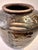Vintage Studio Pottery Jar With Incised Leaf Motif For Sale - Image 4 of 7