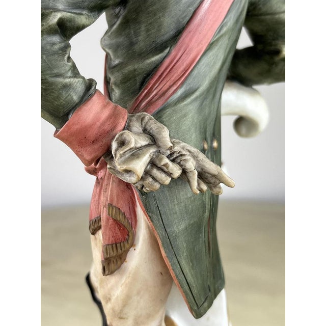 Italian Napoleon Figurine in Porcelain and Bronze, 1990 For Sale - Image 6 of 16