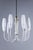 Mid-Century Modern Chandelier with 6 Opaline Glass Shades, 1950 For Sale - Image 6 of 10
