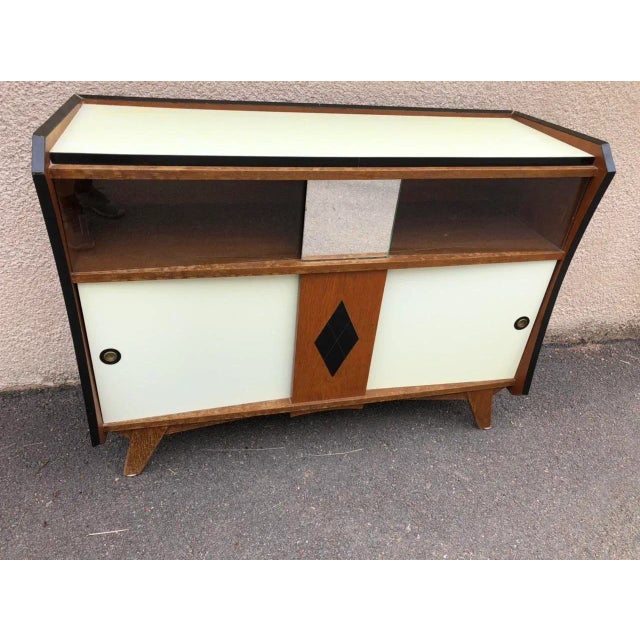 Shelf and enfilade set 1940s, shelf size: 91/33 h39.