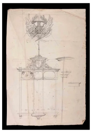 Alexandre Lagrant, Teaching Drawing to Children, Pencil & Ink Drawing, Early 20th Century