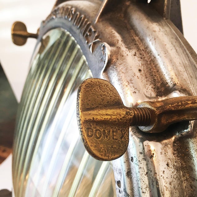 Crouse Hinds Nautical Spotlight For Sale - Image 11 of 17