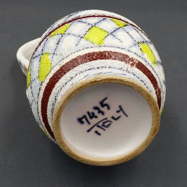 Italian Art Pottery Vase from Fratelli Fantullacci, Italy, 1950s For Sale - Image 3 of 10