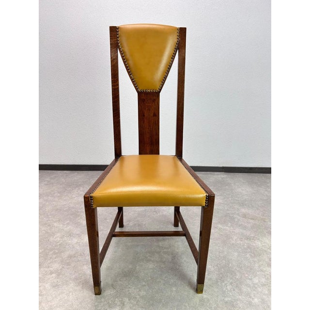Antique Dining Room Chairs by Joseph María Olbrich, 1890s, Set of 10 For Sale - Image 9 of 17