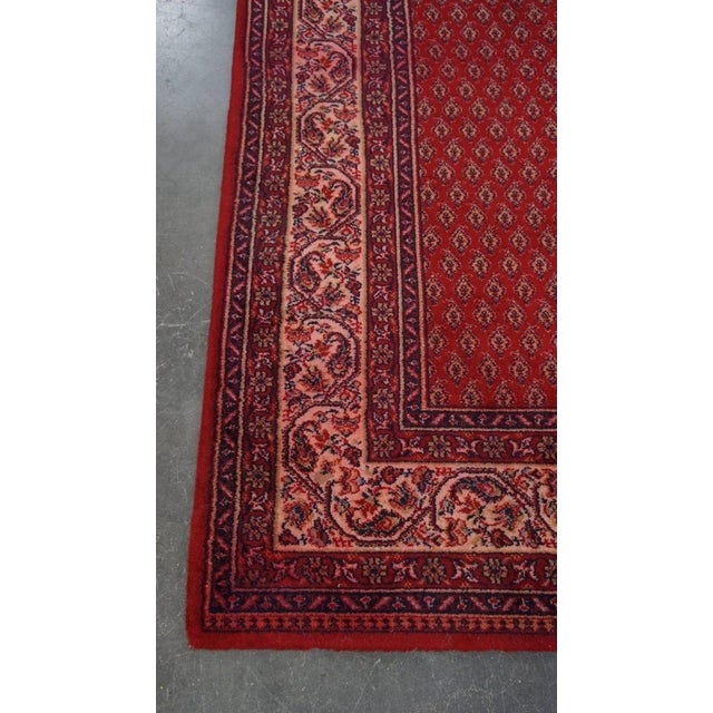 This large oriental rug with mainly red and purple colors 300x200cm. Let your home shine with this beautiful rug. It has...