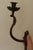 Egyptian Revival Engraved Brass Enameled Cobra Sconces, Set of 2 For Sale - Image 5 of 13